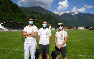 La délégation chambérienne sur le TAE Albertville, le 30 mai 2021 : beau temps, reprise de la compétition en douceur