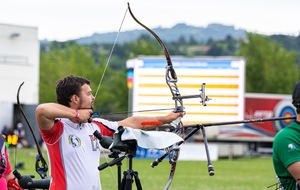 TAE Riom (63) Chpt France adultes 2021
Emilien pendant les qualif le samedi
Photo: Remy Joly Photograph'Arc