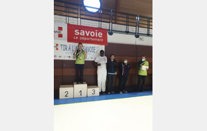 Podium, hors championnat de Savoie