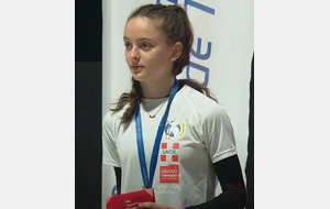 Anais Vignon - Médaille de bronze aux france Jeunes