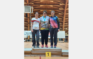 Championnats régionaux salle St Étienne
Claire médaille d'argent en SF2CL 