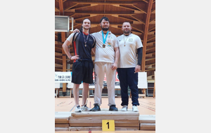 Championnats régionaux salle St Étienne
Emilien champion régional en SH1CL 