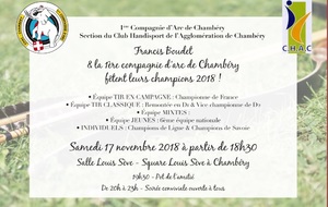 Evénement annulé - Soirée des Champions