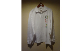 Polo coton blanc manches longues - SAFRAN Homme
